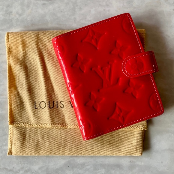 Louis Vuitton Handbags - Louis Vuitton | Red Vernis Mini Agenda/Card Holder